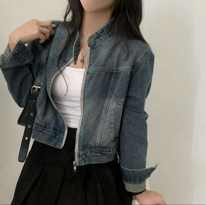 Festival Denim Moto Jacket
