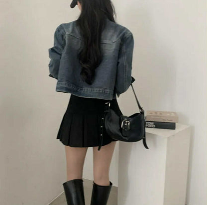 Festival Denim Moto Jacket